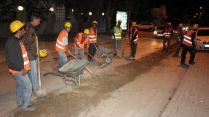 Bodrum Belediyesi Bodrum İ&ccedil;in Gece G&uuml;nd&uuml;z &Ccedil;alışıyor