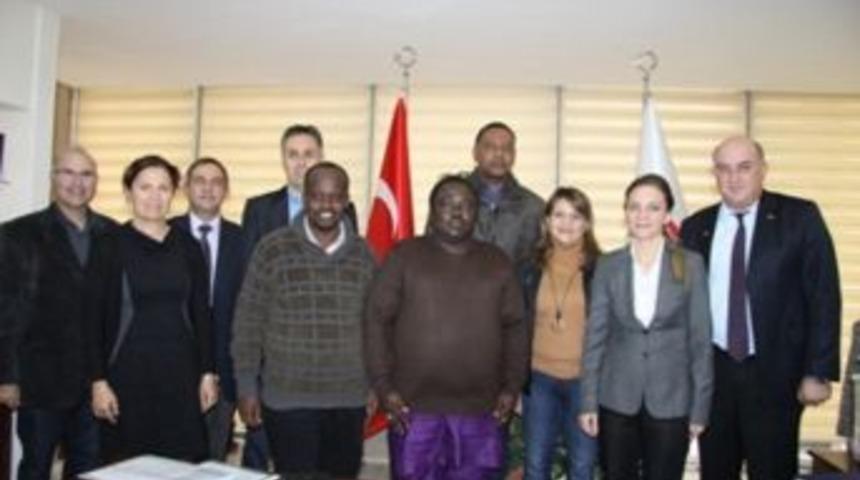 &Uuml;&ccedil; &Uuml;lkenin Sağlık Y&ouml;neticilerinin M&uuml;d&uuml;rl&uuml;k Ziyareti