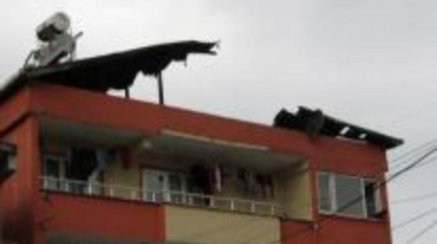 Aşağı Dağ K&ouml;y&uuml;ndeki yangın korkuttu