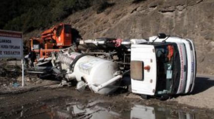 Samsun’da Trafik Kazası: 1 Yaralı