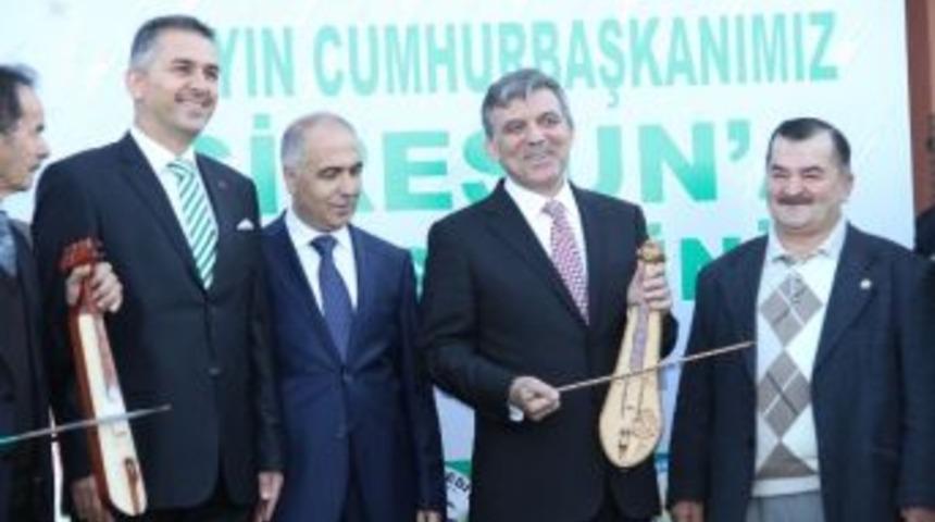 Cumhurbaşkanı Abdullah G&uuml;l Giresun&rsquo;da
