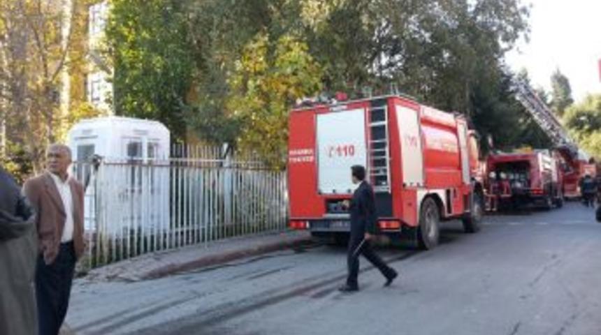 Hastanede Yangın Paniği