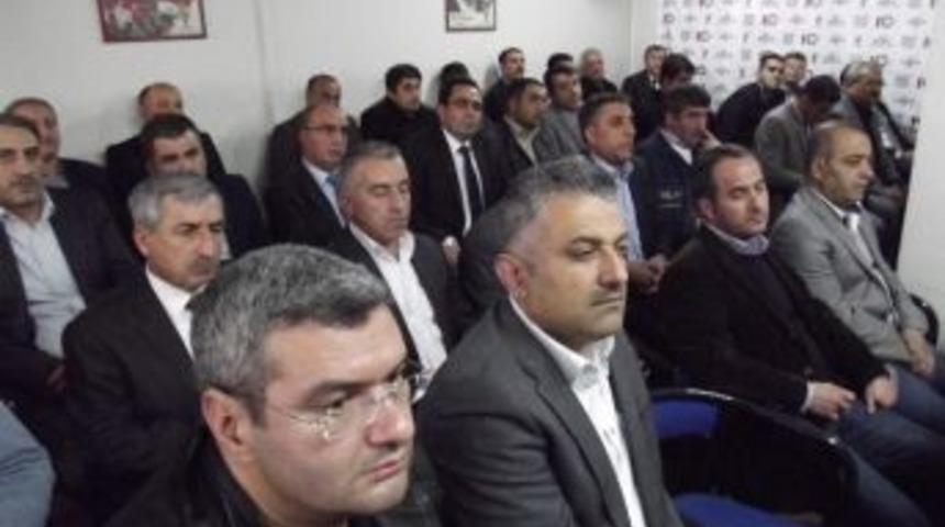 Başbakanlık Başdanışmanı Doç. Dr. Yalçın Akdoğan, Ak Parti’yi Ziyaret Etti