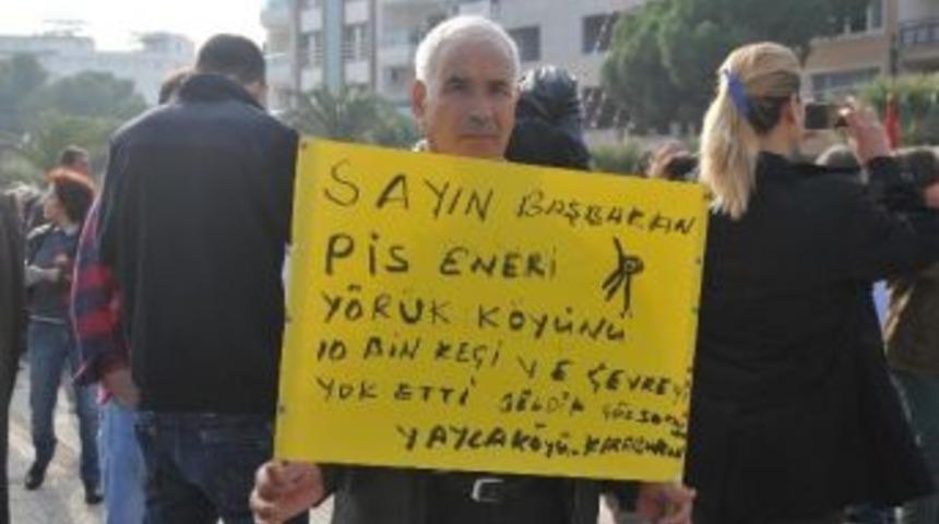 Turgutlu'da "maden Ocağı" Protestosu