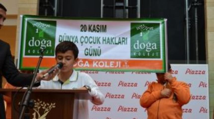 D&uuml;nya &Ccedil;ocuk Hakları G&uuml;n&uuml; Piazza&rsquo;da Kutlandı