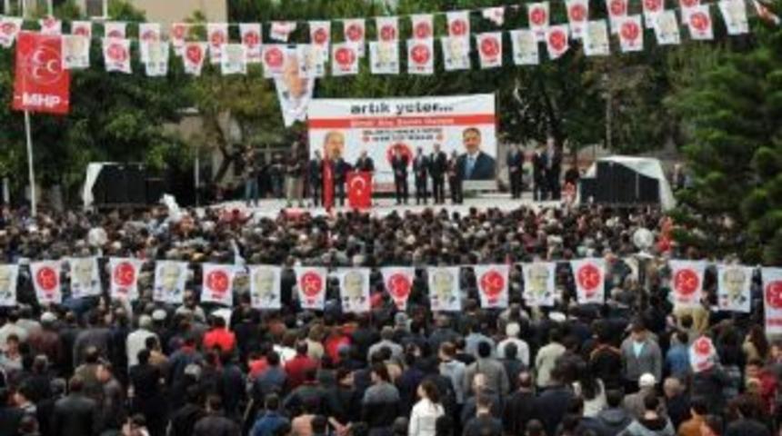 Mhp Lideri Bah&ccedil;eli'nin Antalya Ziyareti