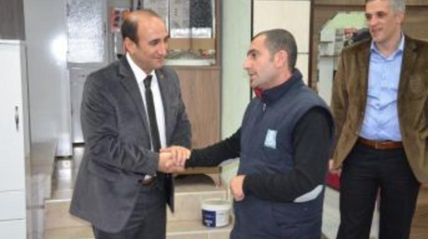 İsmail Hakkı Edebali'den Esnaf Ziyaretleri