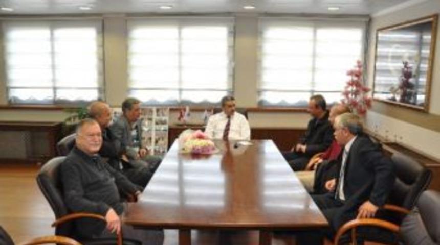 Bri&ccedil; Sporuna Destek Veren Başkan Alıcık&rsquo;a Teşekk&uuml;r Ziyareti