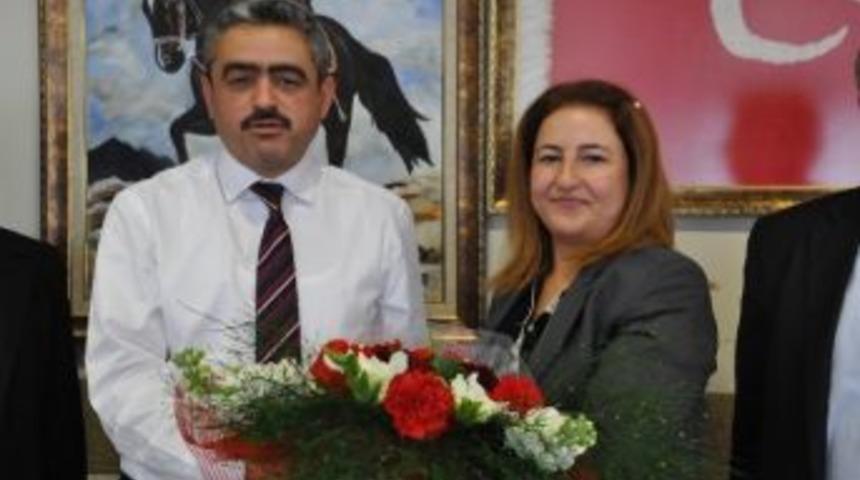 Okul Aile Birliği Başkan Alıcık&rsquo;ı Ziyaret Etti