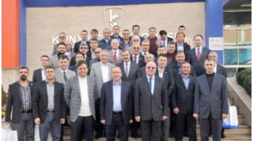 Ispartalı İş Adamları Konya Sanayi Odası&rsquo;nı Ziyaret Etti