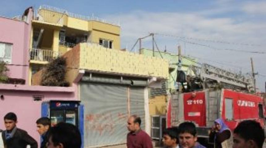 Ceylanpınar&rsquo;da Bir Evde Yangın &Ccedil;ıktı