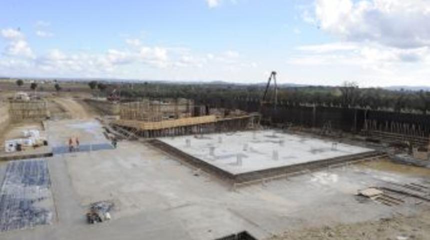 Troya M&uuml;zesi Inşaatı Devam Ediyor