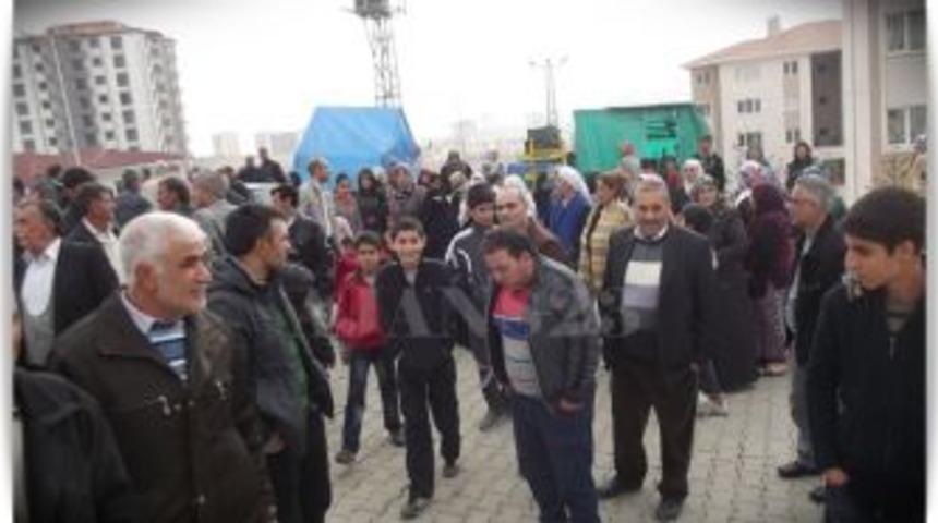 Elazığ TOKİ Konutlarında Eylem