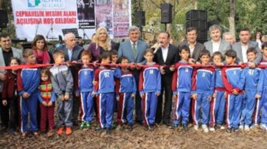 Cephanelik Mesire Alanı A&ccedil;ıldı