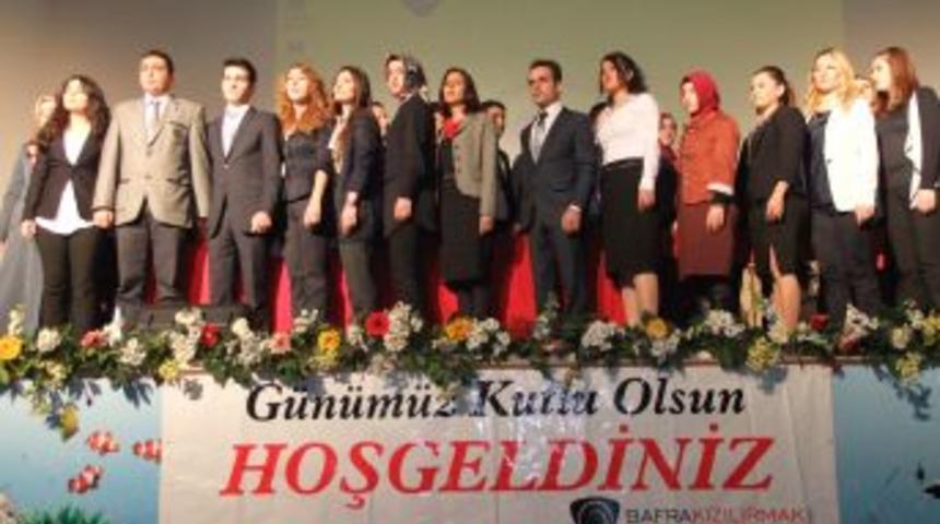 Bafra’da Öğretmenler Günü Kutlaması