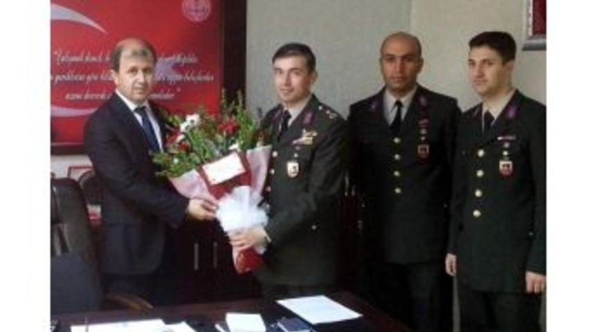Jandarma &Ouml;ğretmenler G&uuml;n&uuml;'n&uuml; Kutladı