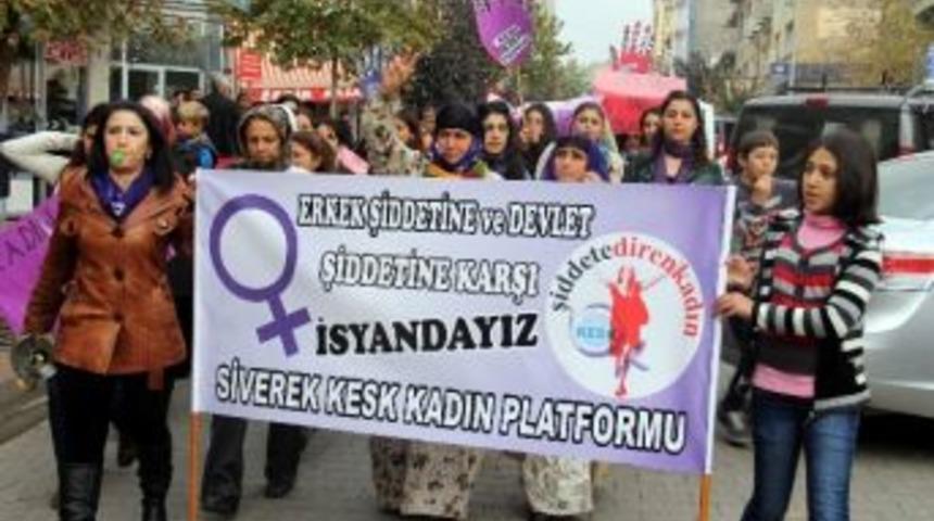 Kesk Kadın Platformu Eylemi