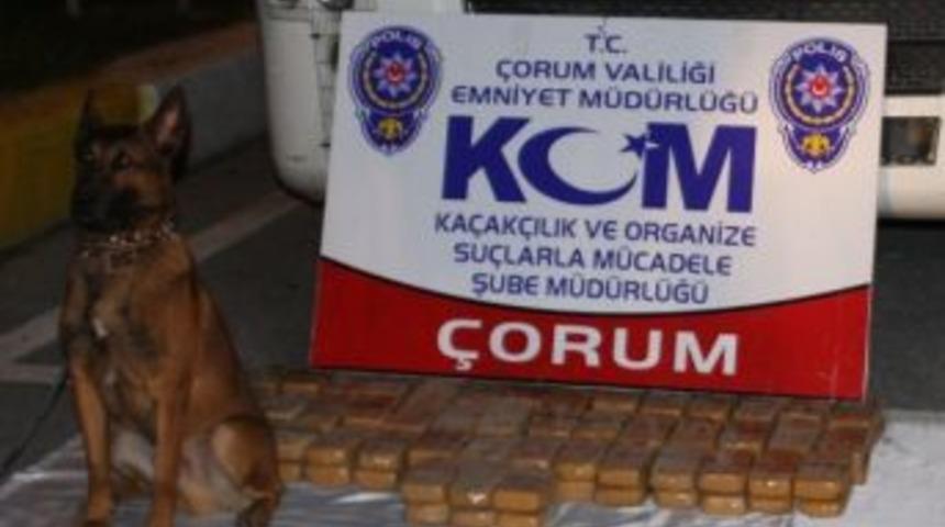 &Ccedil;orum'da 1.5 Milyon Tl Değerinde Uyuşturucu Ele Ge&ccedil;irildi