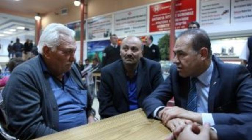 S&ouml;zl&uuml;'den Saldırıya Uğrayan Şof&ouml;r&uuml;n Ailesine Ziyaret