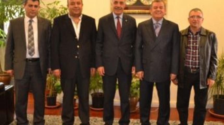 Başkan Y&uuml;celik&rsquo;ten, Ankara Ticaret Odası&rsquo;na Ziyaret