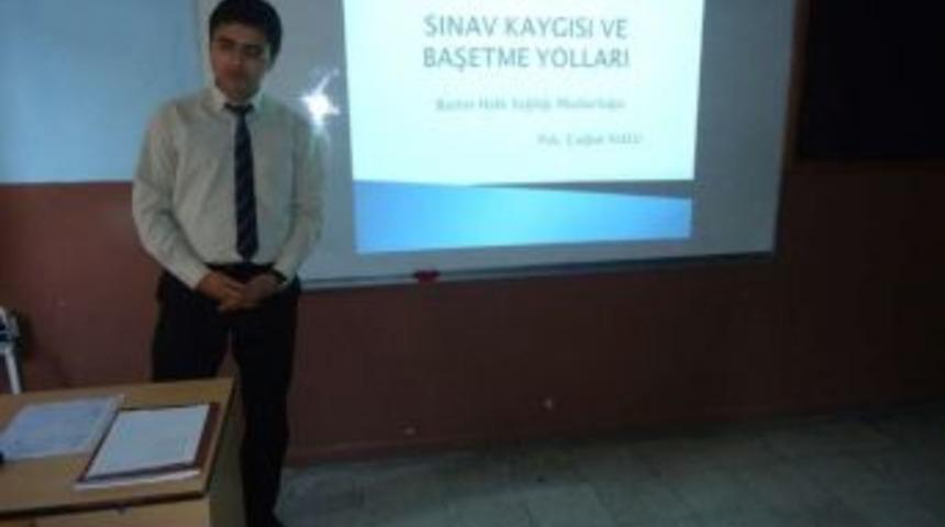 'sınav Kaygısı Ve Baş Etmenin Yolları' Eğitimleri Başladı