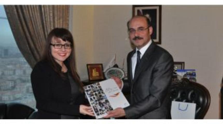 CDU&rsquo;nun Ilk T&uuml;rk Asıllı Milletvekili YTB&rsquo;yi Ziyaret Etti