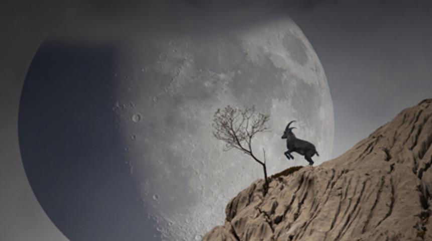 Dolunay Oğlak burcunda