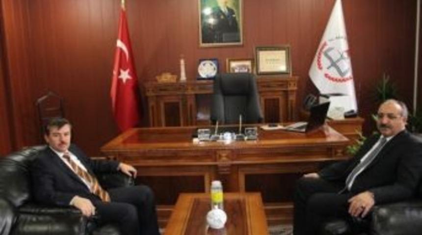 Başkan Arslan&rsquo;dan M&uuml;d&uuml;r Başak&rsquo;a Ziyaret