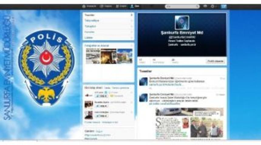 Şanlıurfa Emniyeti Twıtter'da
