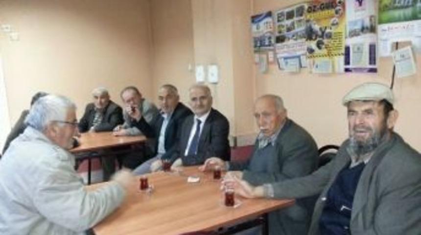 Başkan &Ouml;zel K&ouml;y Ziyaretlerini S&uuml;rd&uuml;r&uuml;yor