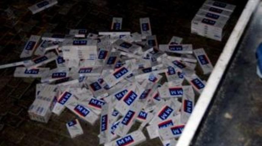 Aydın&rsquo;da 8500 Paket Ka&ccedil;ak Sigara Ele Ge&ccedil;irildi