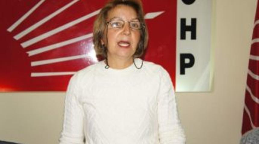 Chp Kadın Kolları İl Başkanı Pervin Kırkbeşoğlu;