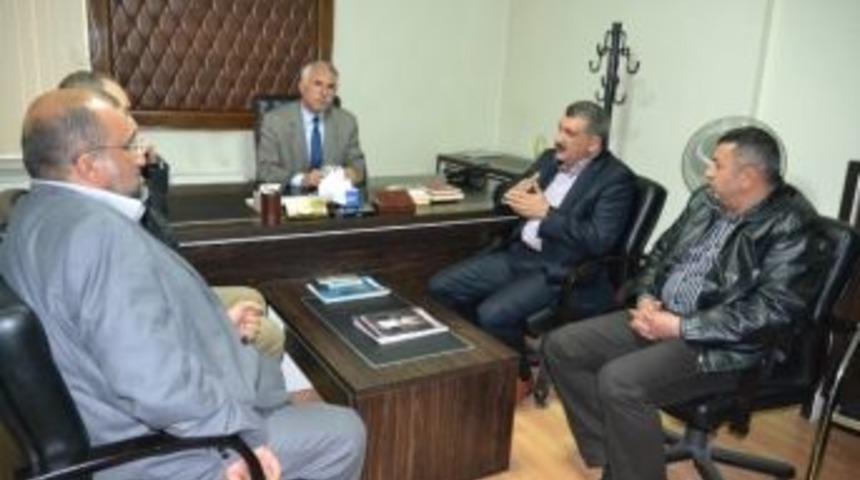 Selahattin Gürkan, Belediye-iş Sendikasını Ziyaret Etti