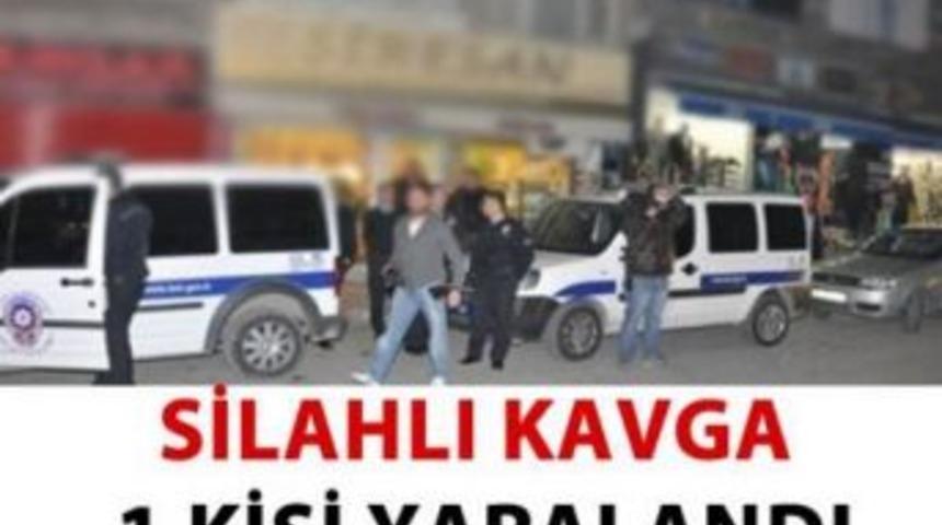 Silahlı kavgada 1 Kişi yaralandı