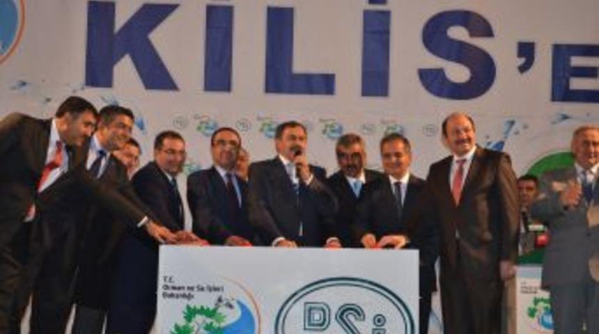 Bakan Eroğlu, Kilis&rsquo;te 27 Milyonluk 3 Tesisin Temelini Attı