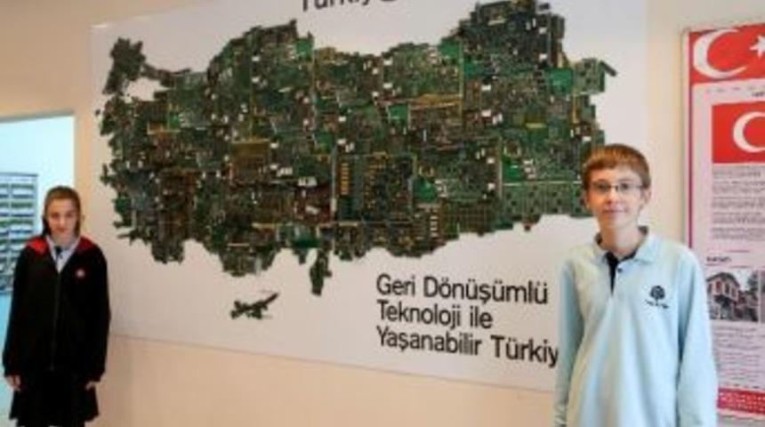 İhlas Koleji E-atık Tehlikesine Dikkat &Ccedil;ekti