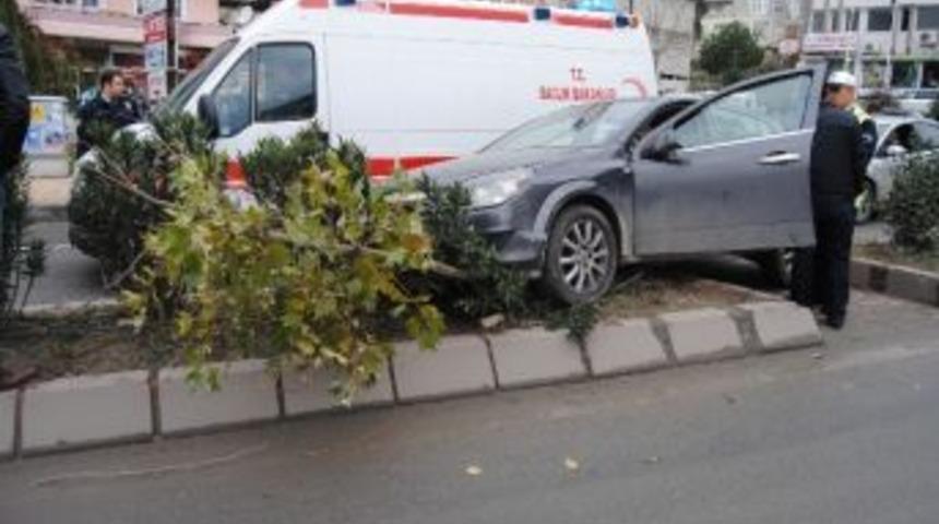 Zincirleme Kazada 1 Kişi Yaralandı