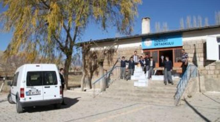 Kto'dan Develi Yenik&ouml;y Ortaokulu'na Yardım