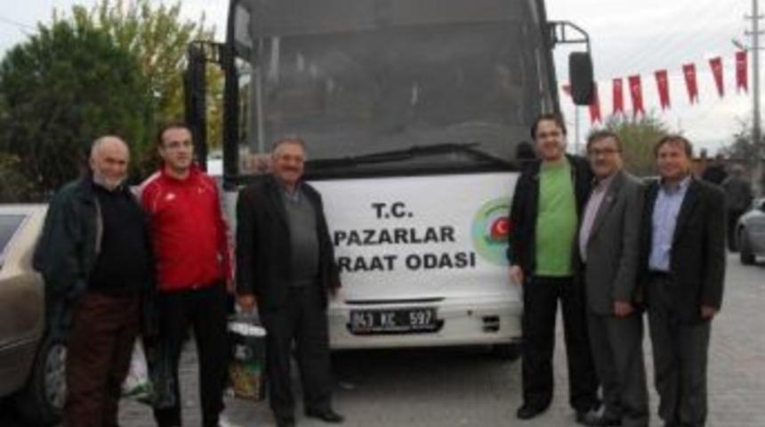 Pazarlar Ziraat Odası Aydın Tarım Fuarına Gitti