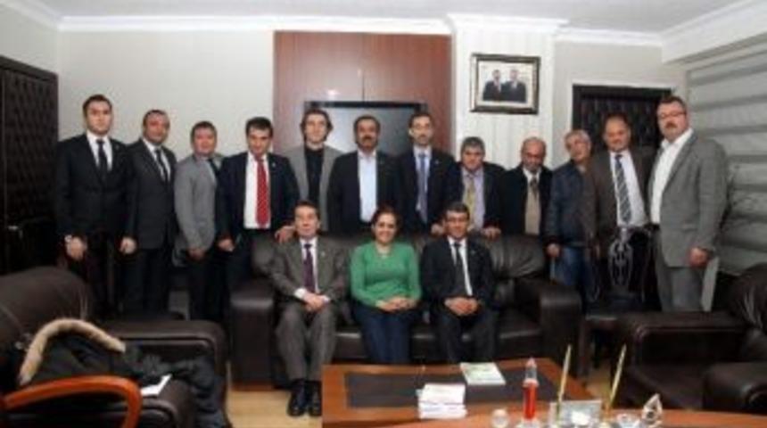 Tekin&rsquo;den Sağlık-sen Genel Başkanı Memiş&rsquo;e Ziyaret