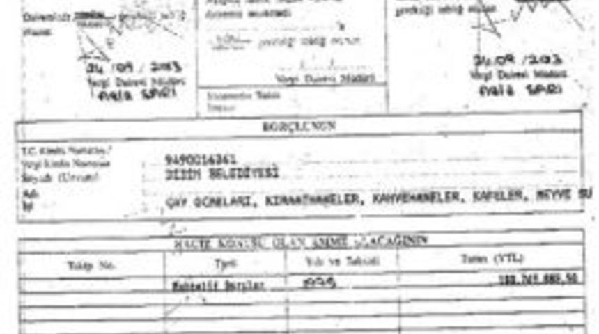 Maliye&rsquo;den Didim Belediyesine Şok