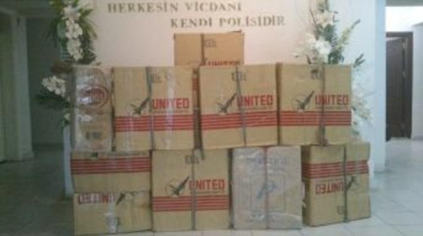 Şanlıurfa'da 12 Bin 420 Paket Kaçak Sigara Ele Geçirildi