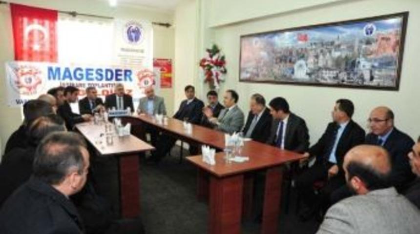 Vali Altıparmak Magesder &Uuml;yeleriyle Bir Araya Geldi&hellip;