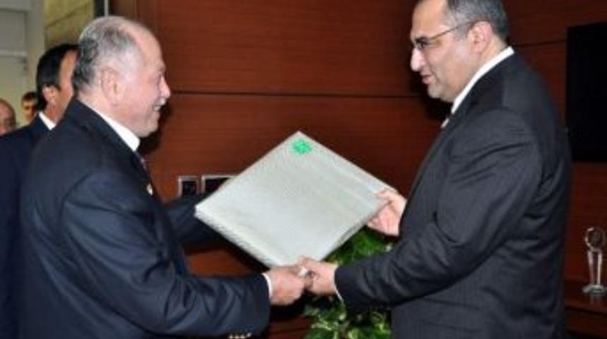 Muharip Gazilerden Vali Kaban&rsquo;a Ziyaret