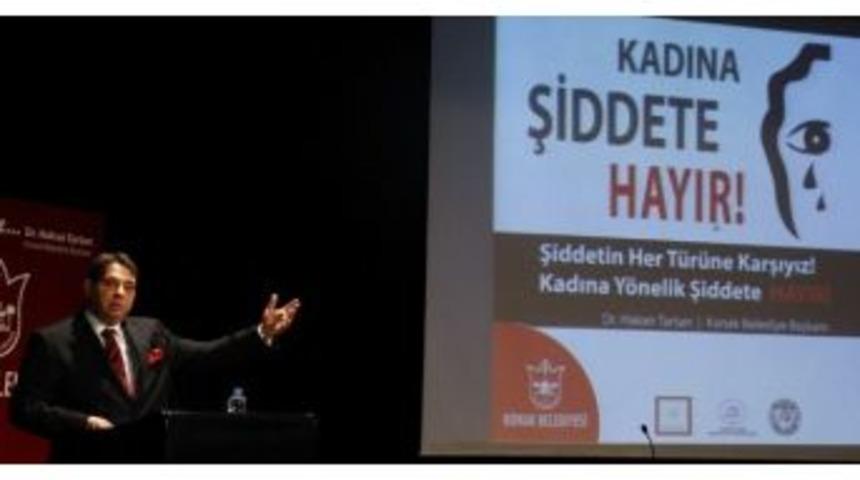 Konak, "kadına Şiddete Hayır" Dedi