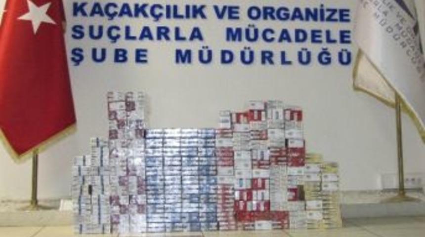 Yolcu Otobüsünde Bin 700 Paket Kaçan Sigara Ele Geçti