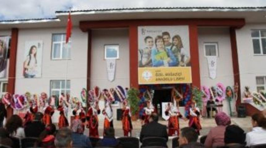 Kars&rsquo;ta &Ouml;zel Boğazi&ccedil;i Anadolu Lisesi&rsquo;nin A&ccedil;ılışı Yapıldı