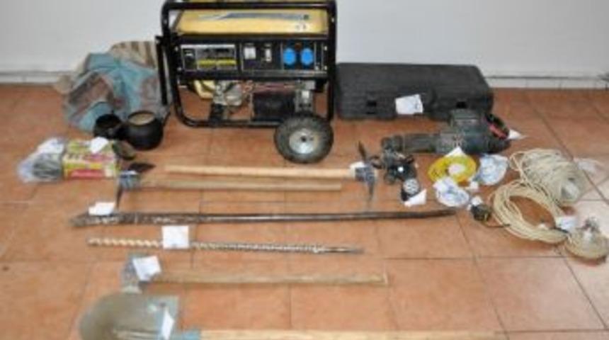 Seydişehir&rsquo;de Kazı Malzemeleri Ele Ge&ccedil;irildi