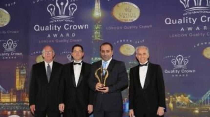 Yedaş'a Londra'da &lsquo;kalite Altın Tacı&rsquo; &Ouml;d&uuml;l&uuml;