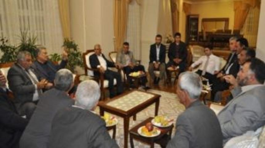 Oğuzeli Kaymakamı &Ccedil;ift&ccedil;ileri Makamında Ağırladı